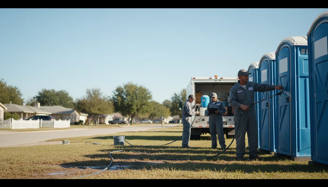 Long-Term Portable Toilet Rental in Rothschild, WI near me